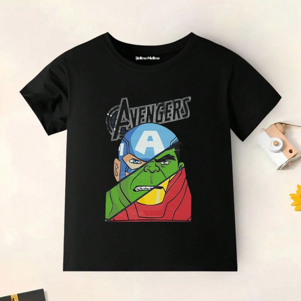 Avengers Black Tee