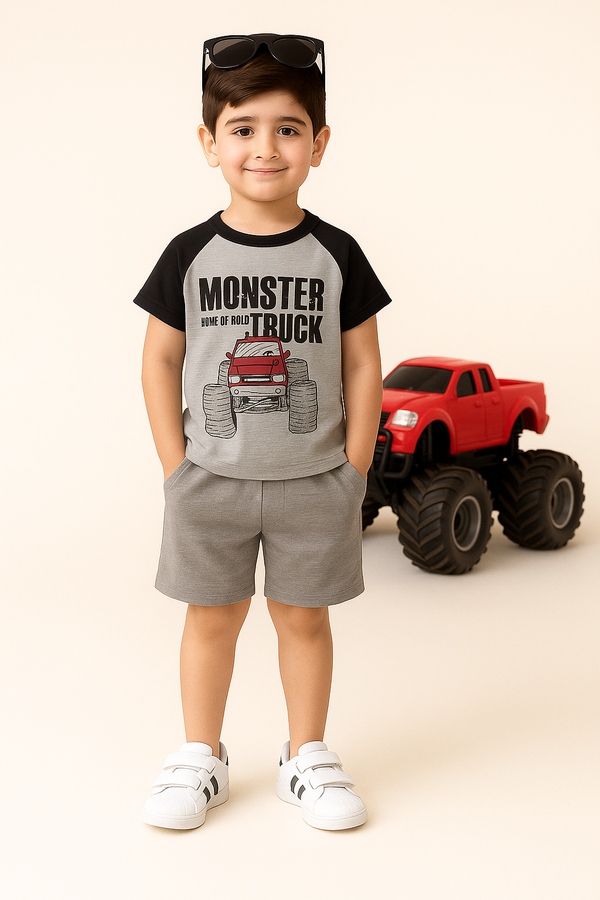 Monster Truck Grey Set