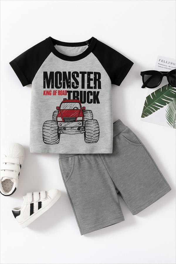 Monster Truck Grey Set