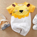 Yellow Lion Romper