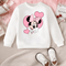 Minnie Mouse White Sweatshirt
