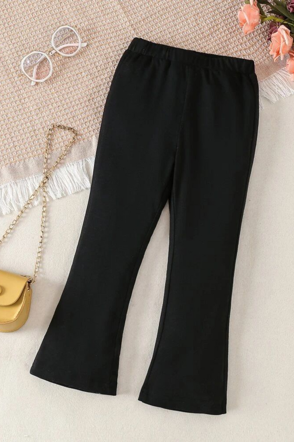 Premium Black Bell Bottom Trouser