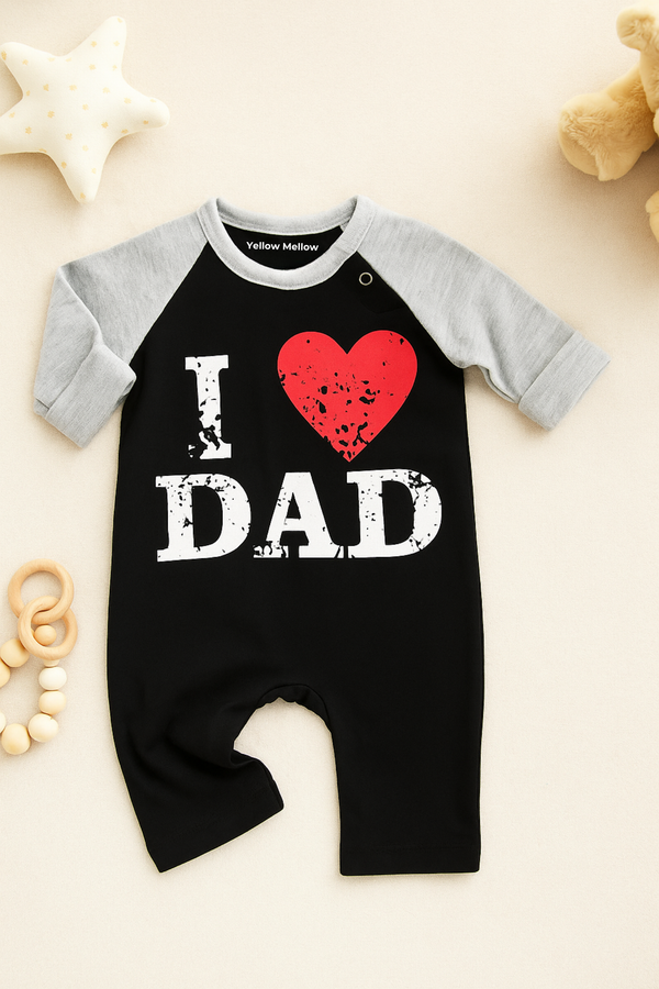 I Love Dad Romper