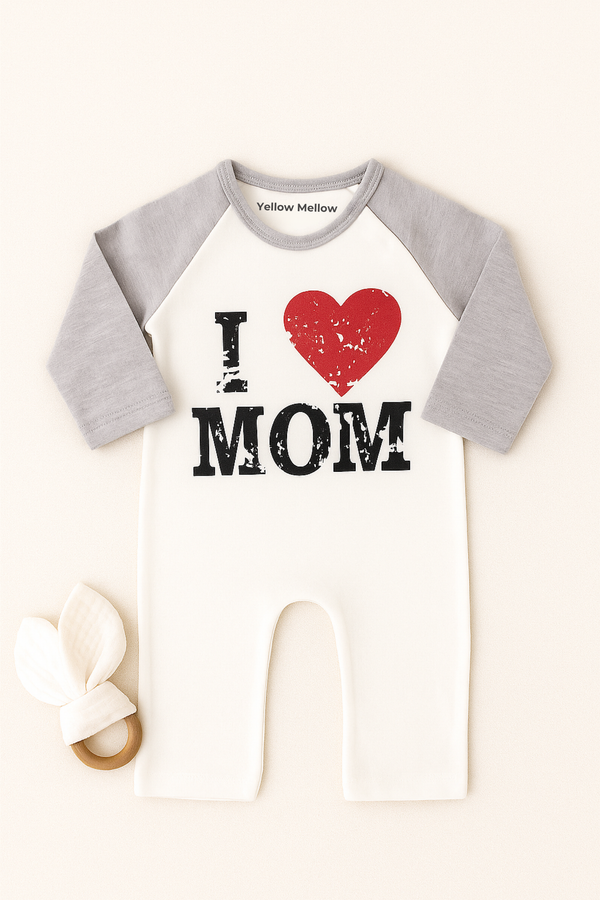 I Love Mom Romper