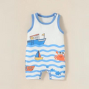 Sea View Sando Romper