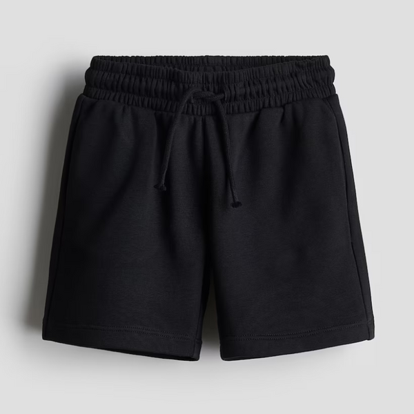 Premium Plain Black Shorts