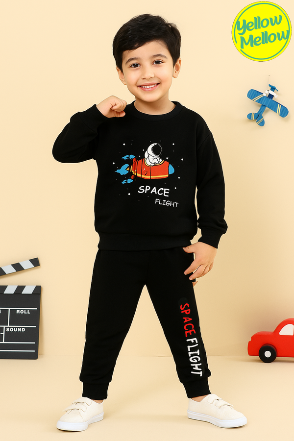 Space Flight Black Tracksuit