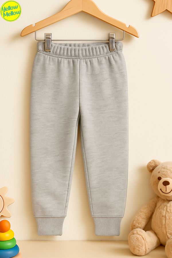 Plain Grey Fleece Trouser
