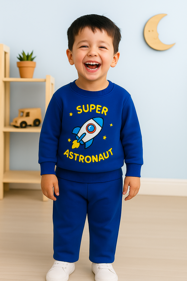 Super Astronaut Blue Terry Tracksuit