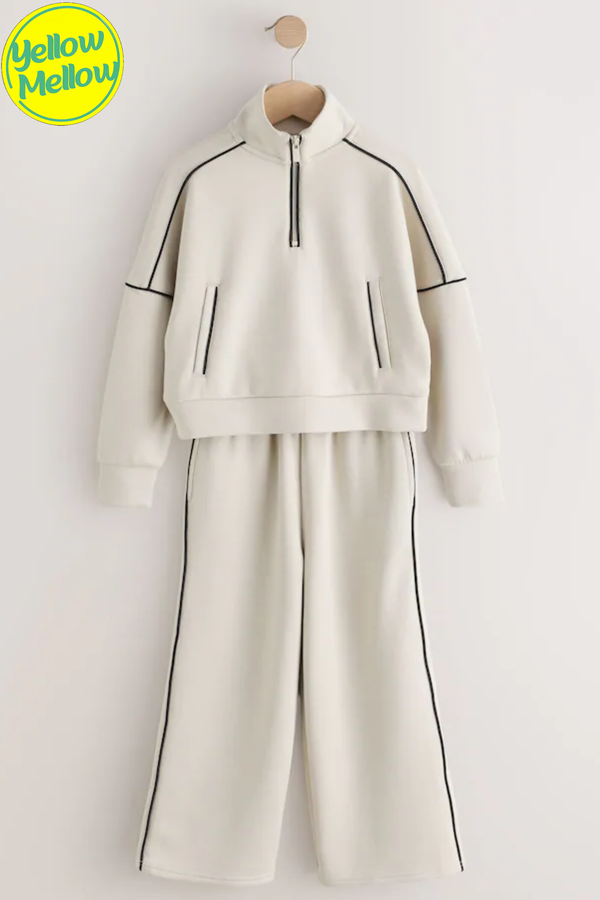 Off-White Piping Girls Set