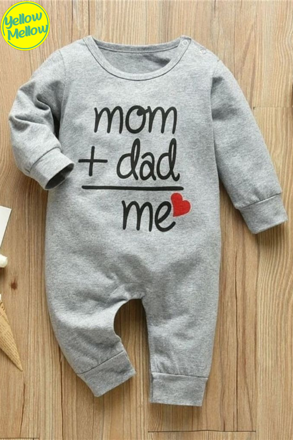 Me Grey Fleece Romper