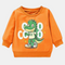 Croc Orange Sweatshirt