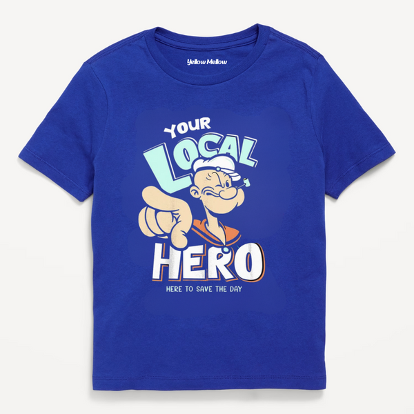 Your Local Hero Royal Blue Tee