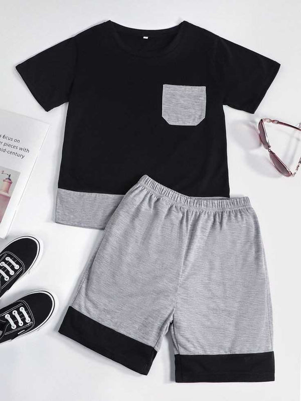 Black and Grey set with Pocket