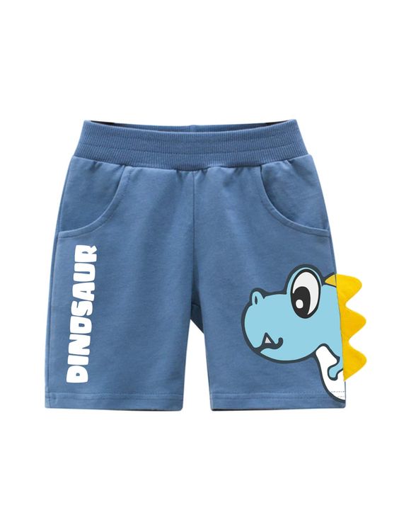 Dinosaur Sky Blue Shorts